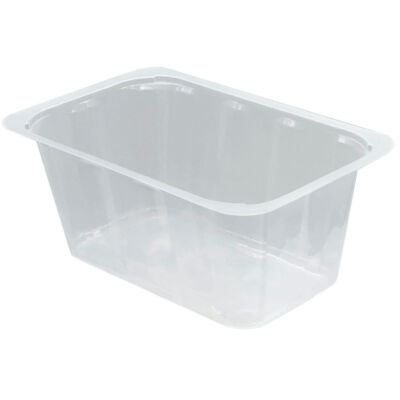 Transparent Container AH90T Compac in Polypropylene (PP)